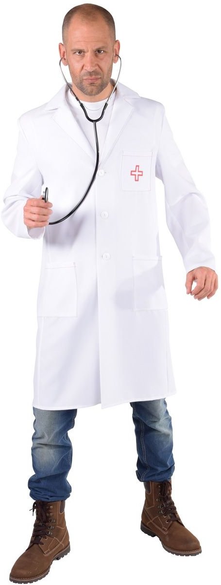 Dokter & Tandarts Kostuum | Zaalarts Ziekenhuis Doktersjas Man | Large | Carnaval kostuum | Verkleedkleding